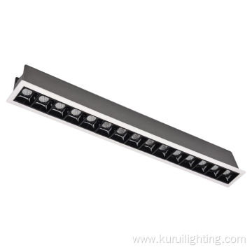 30W Recessed Aluminum Led Mini Grille Light